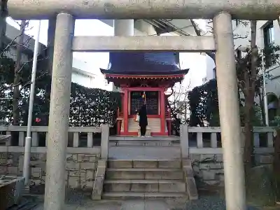 兜神社の鳥居