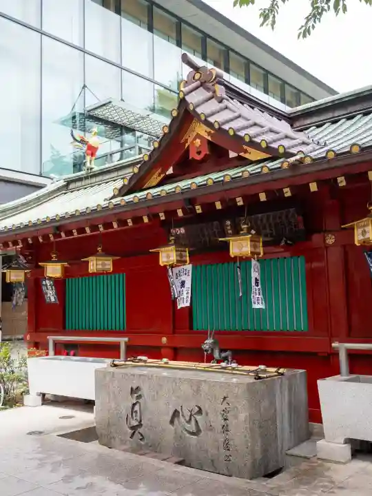 神田神社(神田明神)の手水舎