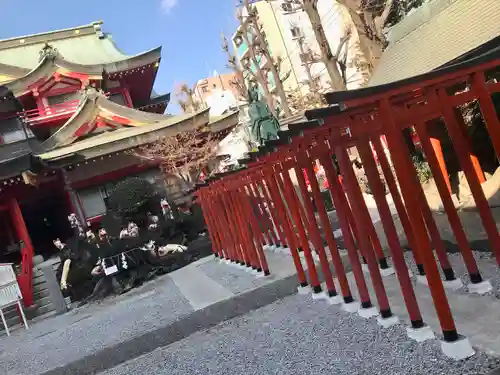 京濱伏見稲荷神社の鳥居