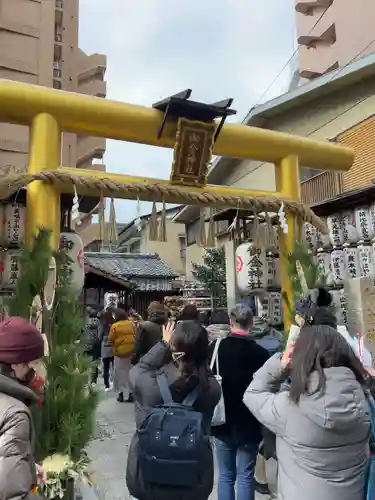 御金神社の初詣