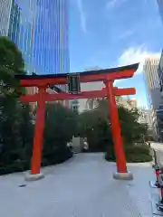 福徳神社（芽吹稲荷）の鳥居