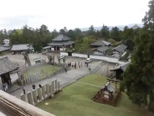 東大寺二月堂の景色