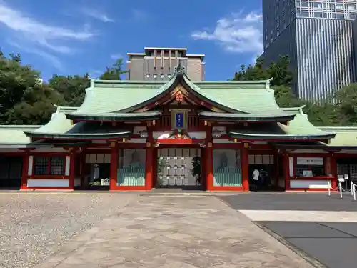 日枝神社の本殿・本堂