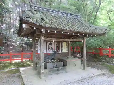 大原野神社の手水舎