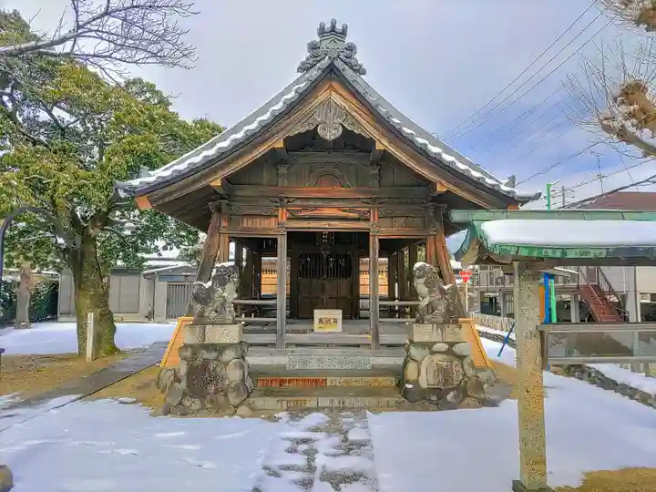 神明社(明正)の本殿・本堂
