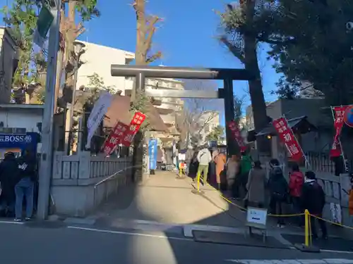 高円寺氷川神社の鳥居