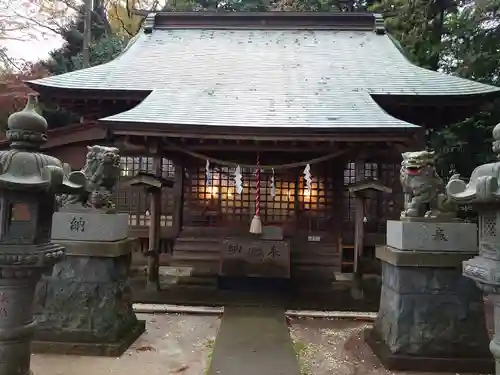 弓田香取神社の本殿・本堂