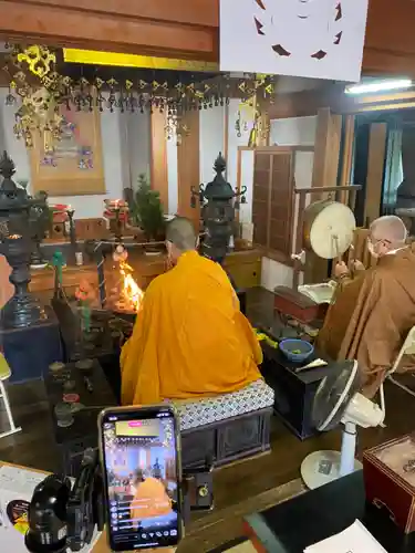 普門寺(切り絵御朱印発祥の寺)の本殿・本堂