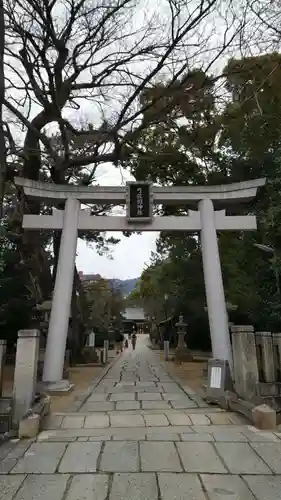 弓弦羽神社の鳥居