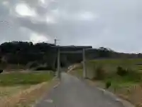 白山神社の鳥居