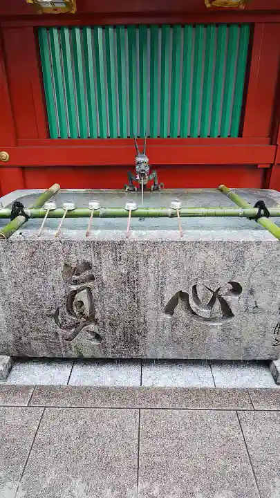 神田神社(神田明神)の手水舎