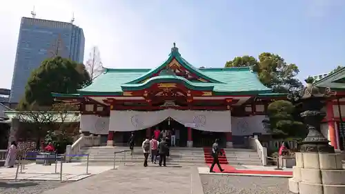 日枝神社の本殿・本堂