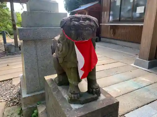 宮谷八幡神社の狛犬