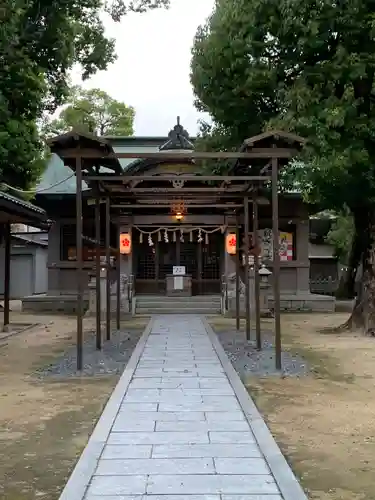 高柳神社の本殿・本堂
