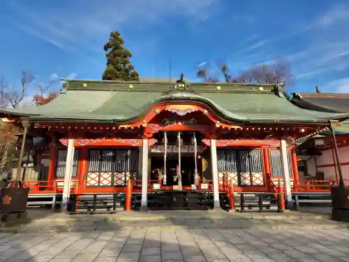 深志神社の本殿