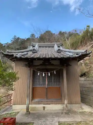 谷八幡宮の本殿・本堂