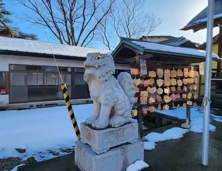 櫻岡大神宮の狛犬
