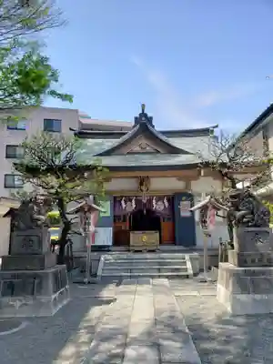 穏田神社の本殿・本堂