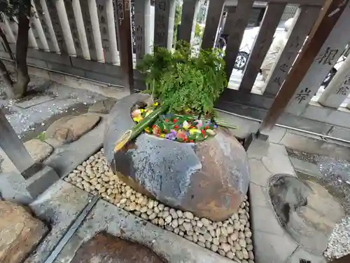 元三島神社の手水舎