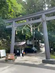 戸隠神社中社の鳥居