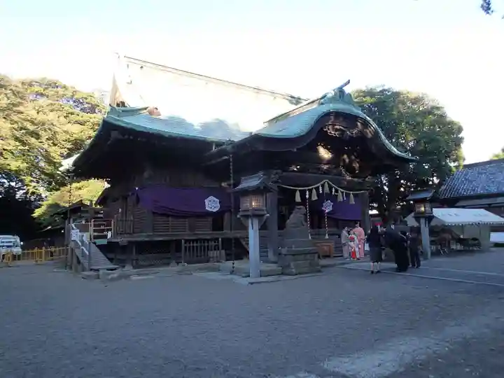 下総国三山 二宮神社の本殿・本堂