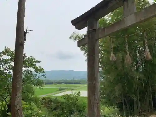 山ノ神神社の景色