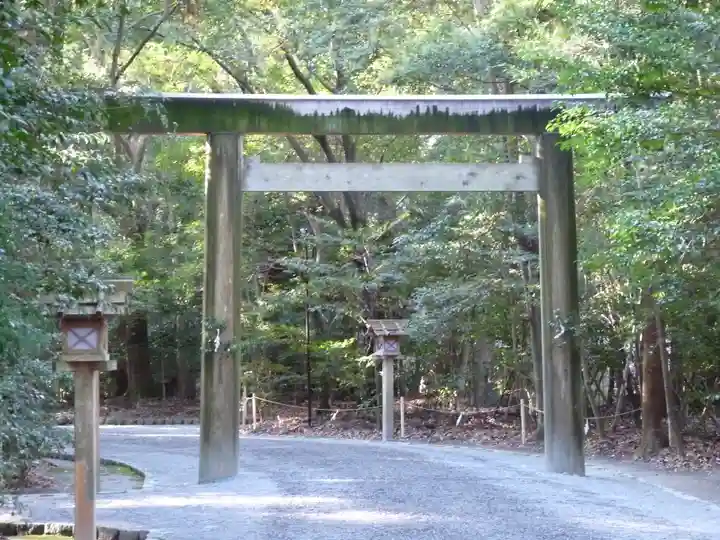 伊勢神宮外宮(豊受大神宮)の鳥居