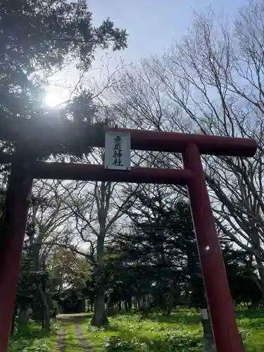 恵庭神社の鳥居