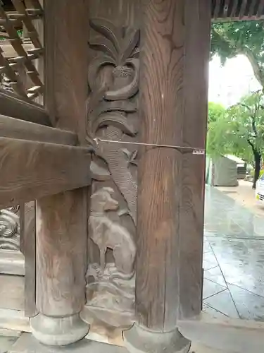 櫛田神社の山門・神門