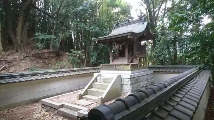 尾津神社の本殿・本堂