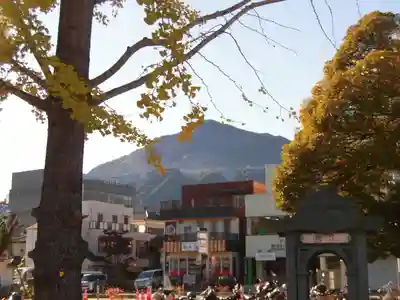 秩父神社大祭御旅所の景色