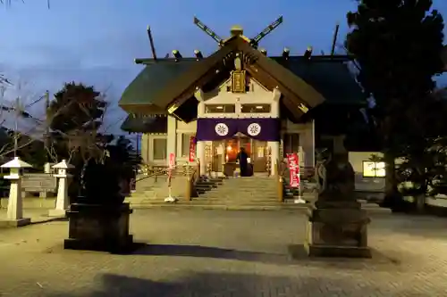 烈々布神社の本殿・本堂