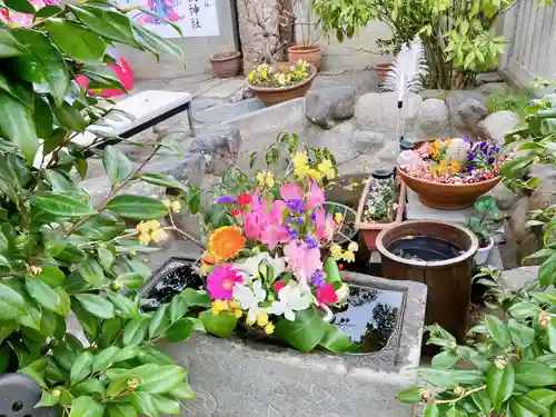 快神社の庭園