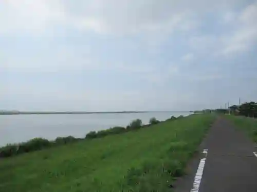 息栖神社の周辺