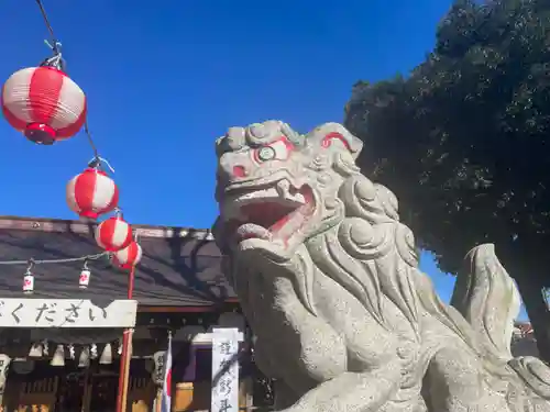 相模原氷川神社の狛犬