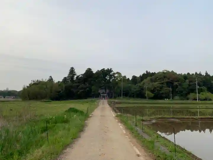 稲荷神社の周辺