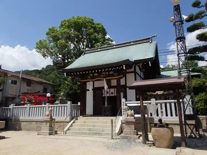 鷺宮八幡神社(保久良神社末社・お旅所)の本殿・本堂