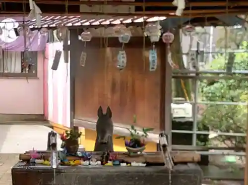 駒形神社の手水舎