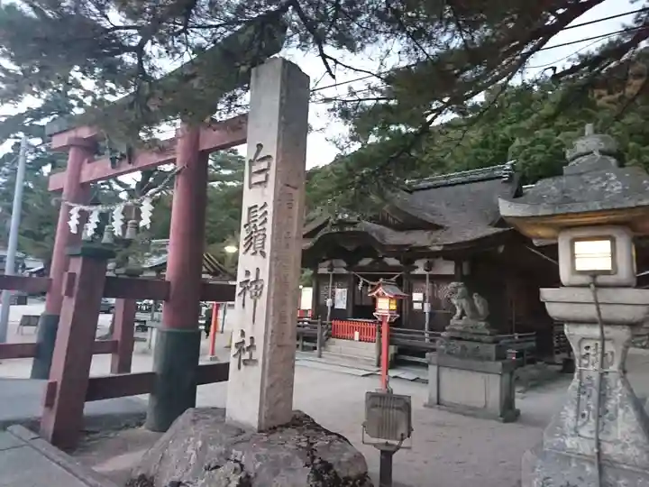 白鬚神社の鳥居