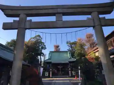 高円寺天祖神社の鳥居
