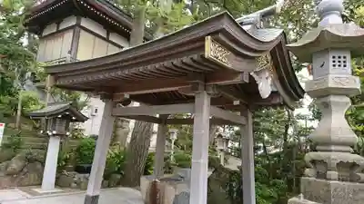 坂井神社の手水舎