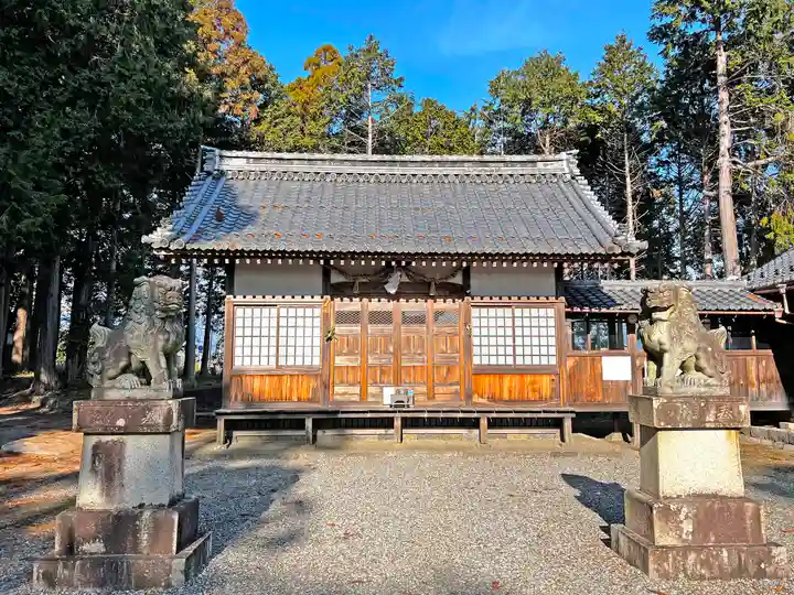 大領神社の本殿・本堂