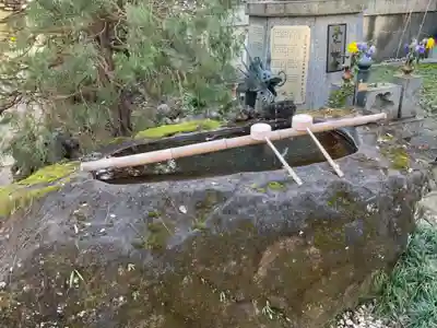 井口院の手水舎