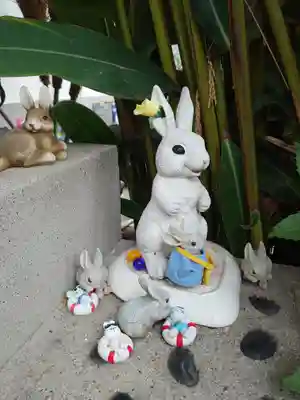 三輪神社の狛犬