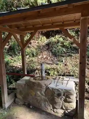 戸隠神社の手水舎