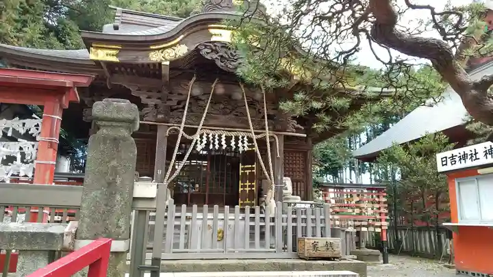日吉神社の本殿・本堂