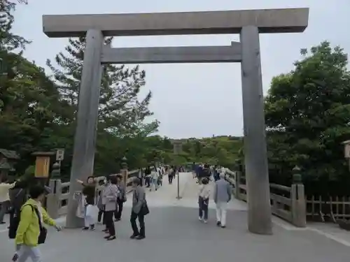 伊勢神宮内宮（皇大神宮）の鳥居