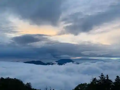 七面山敬慎院の景色