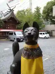 今益稲荷神社の狛犬
