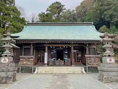 川勾神社の本殿・本堂